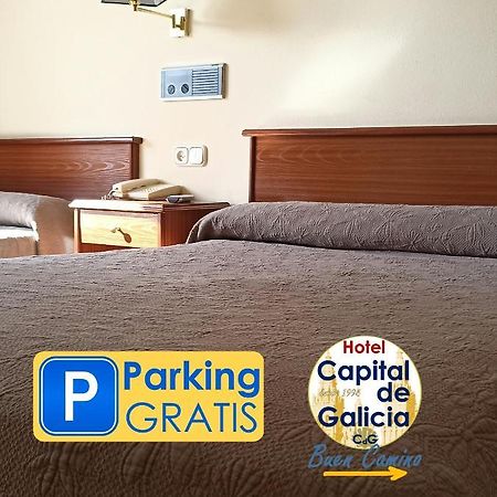 Hotel Capital De Galicia ซานติอาโก เด กอมโปสเตลา ภายนอก รูปภาพ