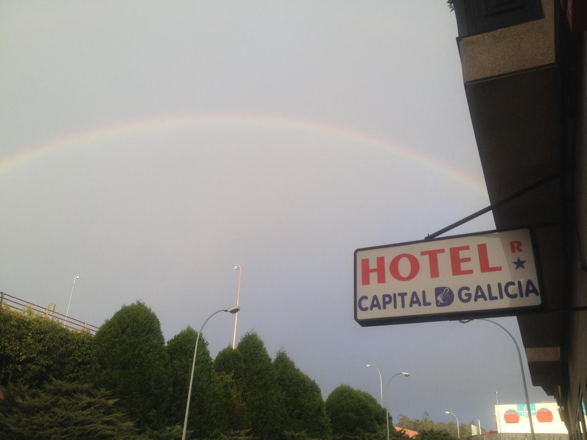 Hotel Capital De Galicia ซานติอาโก เด กอมโปสเตลา ภายนอก รูปภาพ